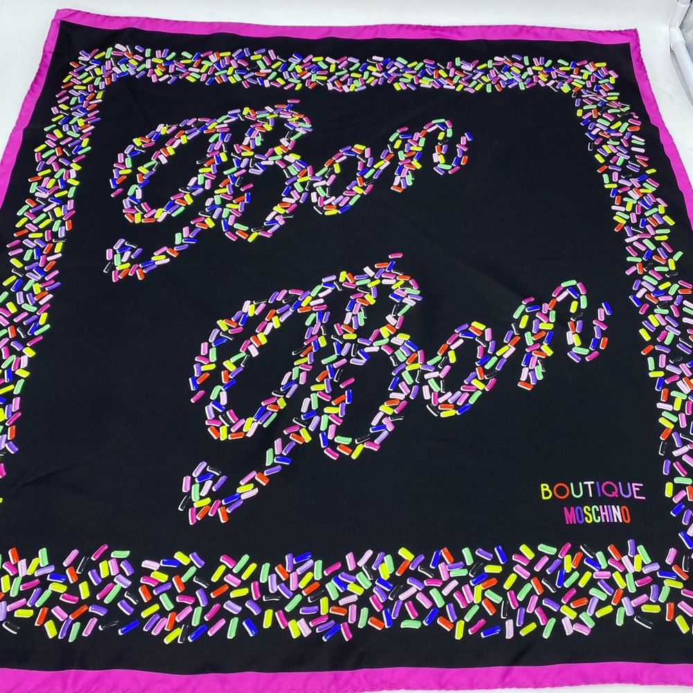 Moschino 26” Scarf